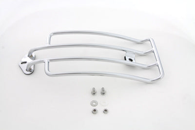 Wyatt Gatling Chrome Luggage Rack for Harley Davidson FXDB (2006-2015) - Part C77-0080