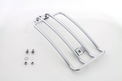 Wyatt Gatling Chrome Luggage Rack for Harley Davidson FXDB (2006-2015) - Part C77-0080