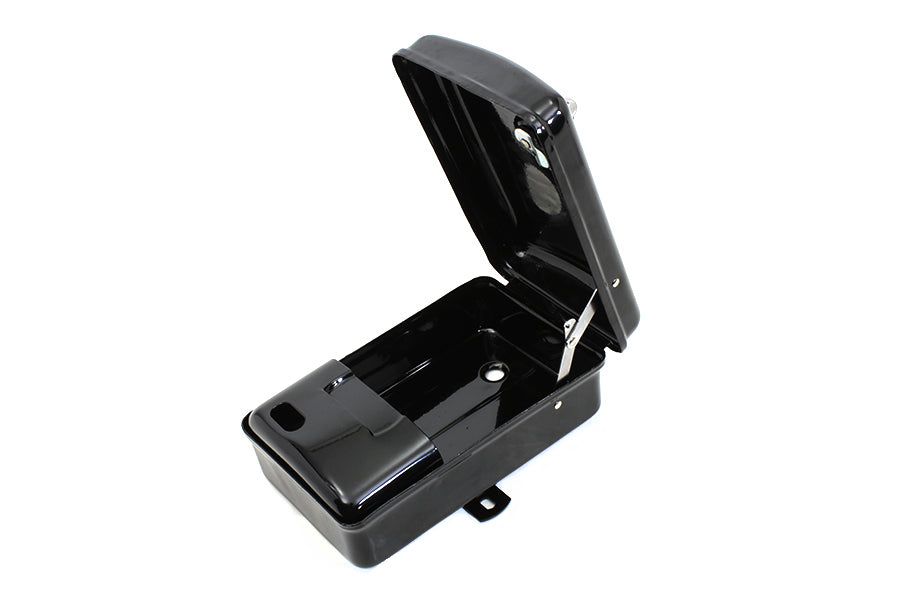 Wyatt Gatling Rectangular Black Tool Box for Harley Davidson EL 1936-1939