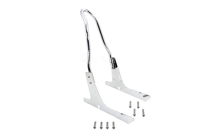 V-Twin 16 Inch Sissy Bar Kit Chrome for Harley Davidson XL Models