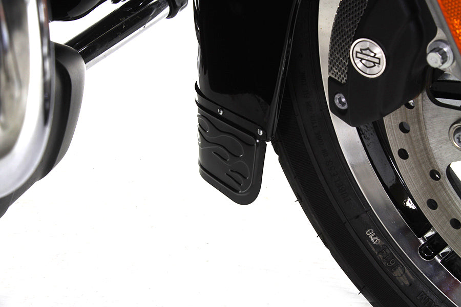 Wyatt Gatling Part 77762F Black Front Fender Tip for Harley Davidson FLT