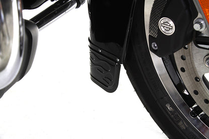 Wyatt Gatling Part 77762F Black Front Fender Tip for Harley Davidson FLT