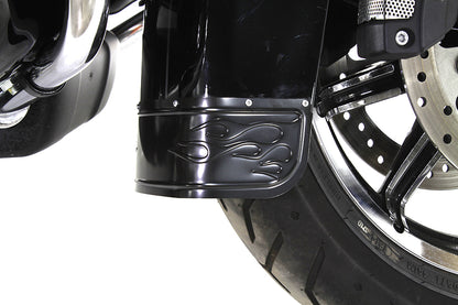 Wyatt Gatling Part 77762F Black Front Fender Tip for Harley Davidson FLT