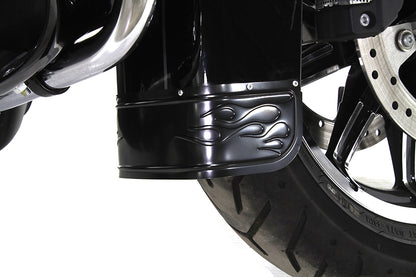 Wyatt Gatling Part 77762F Black Front Fender Tip for Harley Davidson FLT