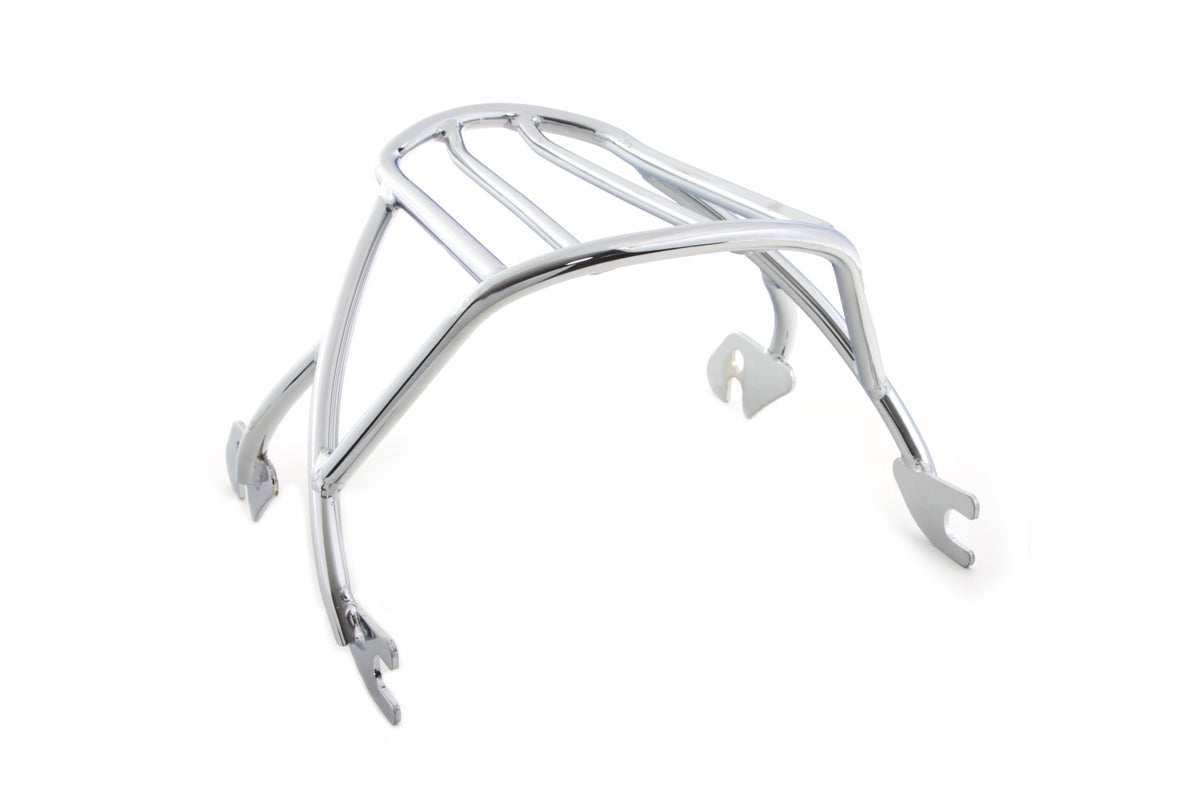 Wyatt Gatling C77-0076 Luggage Rack Chrome Detachable Type for Harley Davidson XLH (2004-2013)