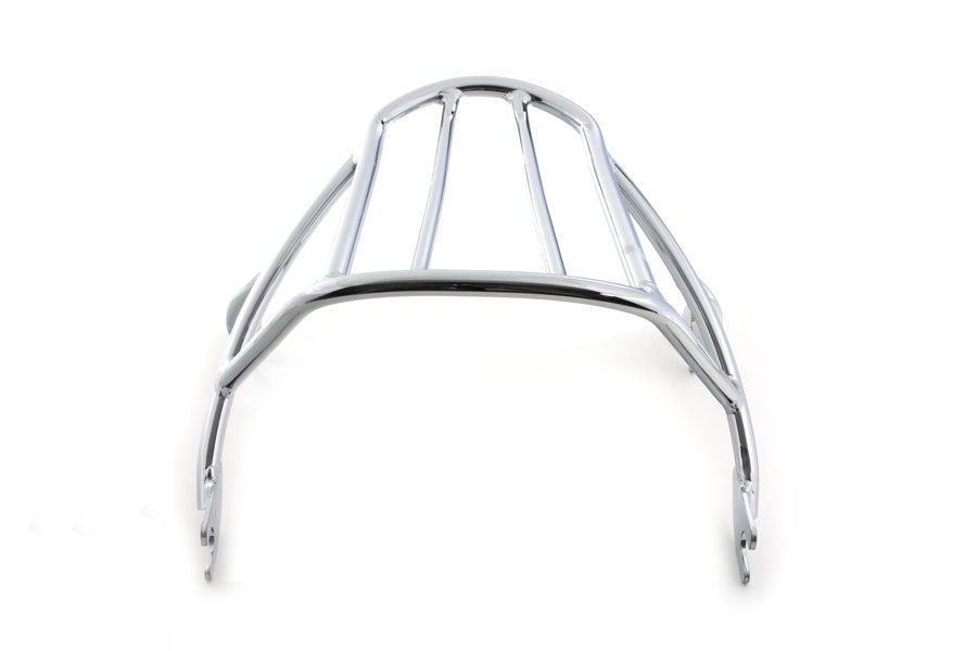 Wyatt Gatling C77-0076 Luggage Rack Chrome Detachable Type for Harley Davidson XLH (2004-2013)