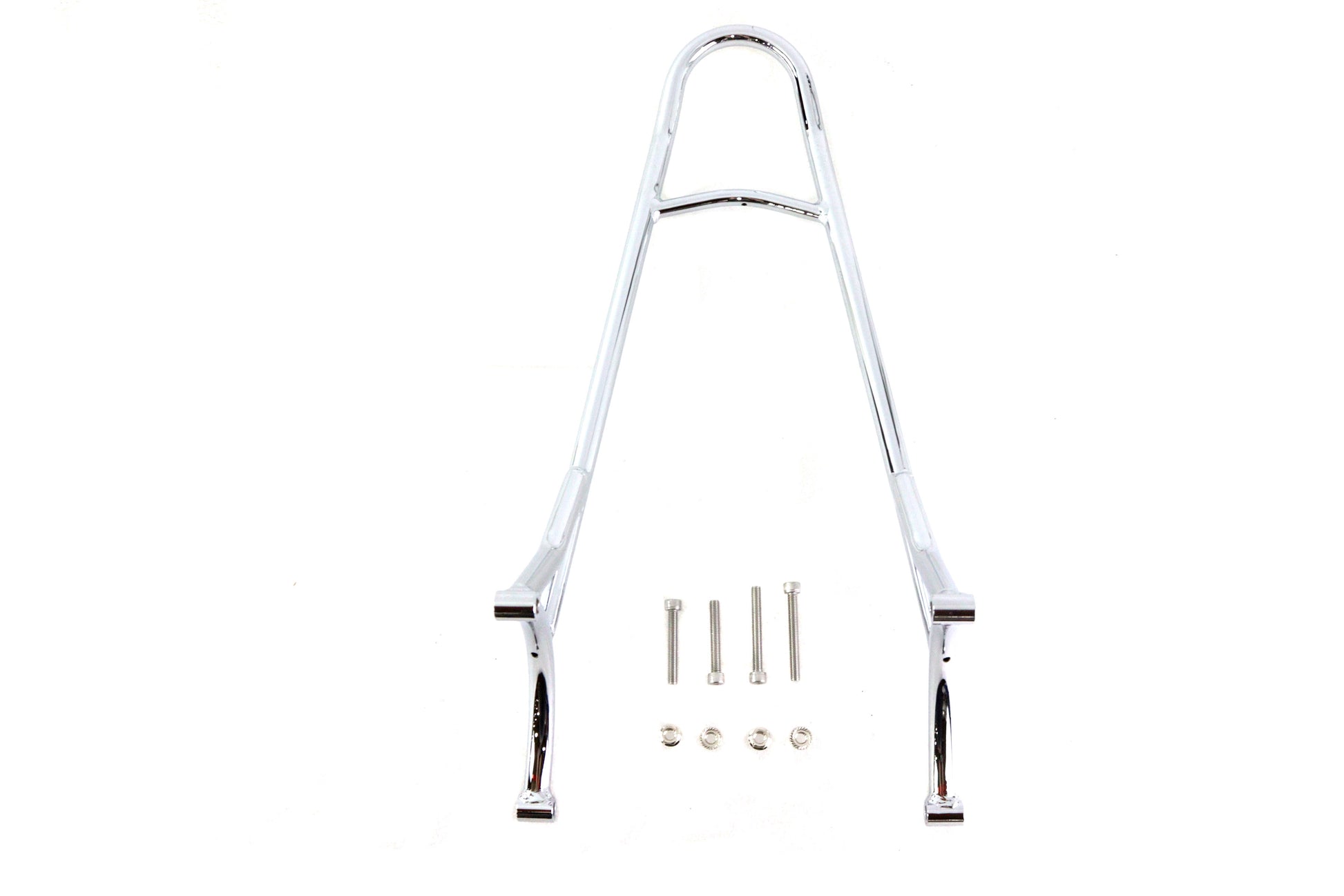 V-Twin 80228 20 Inch Round Chrome Sissy Bar for Harley Davidson XL Models