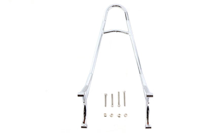 V-Twin 80228 20 Inch Round Chrome Sissy Bar for Harley Davidson XL Models