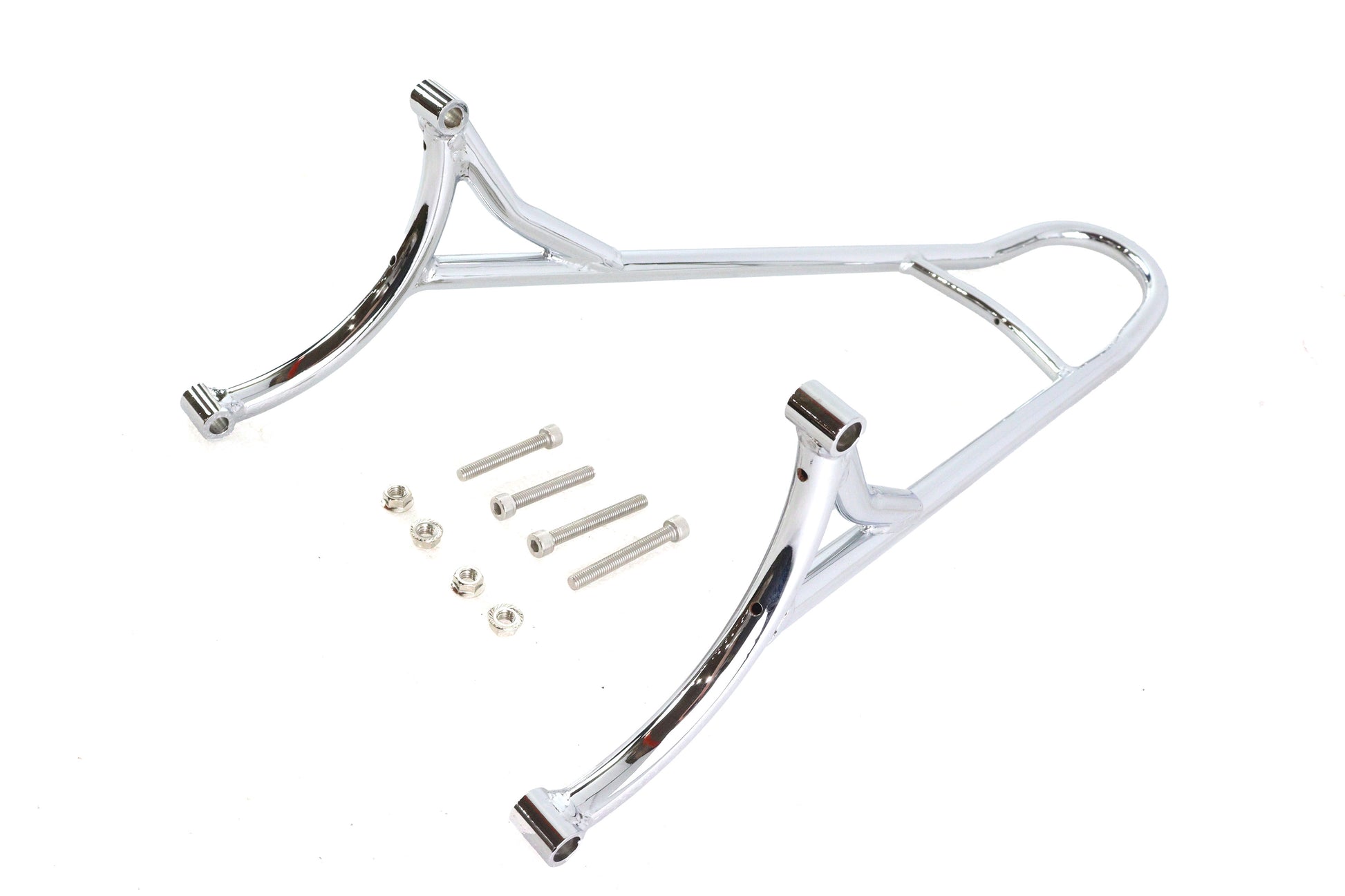 V-Twin 80228 20 Inch Round Chrome Sissy Bar for Harley Davidson XL Models