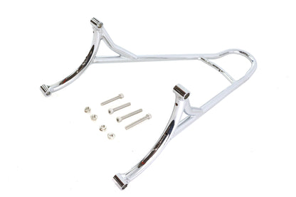 V-Twin 80228 20 Inch Round Chrome Sissy Bar for Harley Davidson XL Models