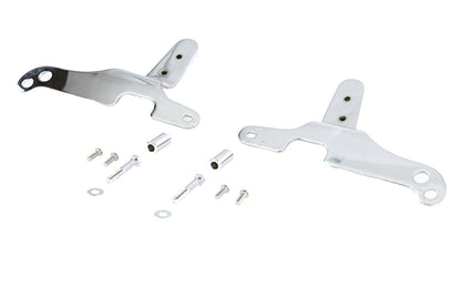 Wyatt Gatling Sissy Bar Side Plates for Harley Davidson FLHR (1997-2006)