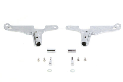 Wyatt Gatling Sissy Bar Side Plates for Harley Davidson FLHR (1997-2006)