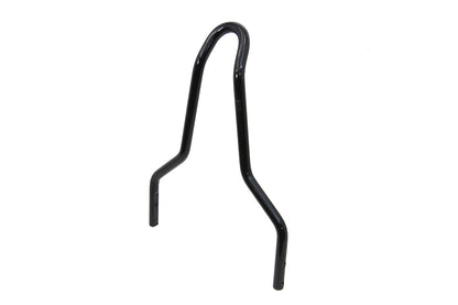 Wyatt Gatling 80209B 11 Inch Round Sissy Bar Top Black for Harley Davidson FLH