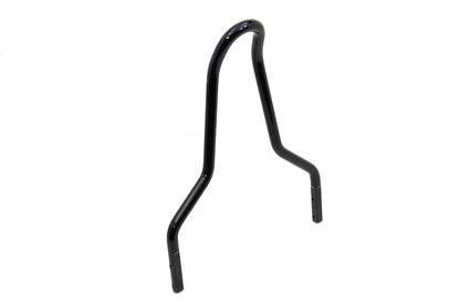 Wyatt Gatling 80209B 11 Inch Round Sissy Bar Top Black for Harley Davidson FLH