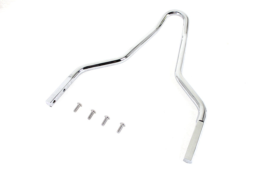 Wyatt Gatling 11 inch Round Sissy Bar Top Chrome for Harley Davidson FLH (Part #80209)