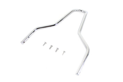 Wyatt Gatling 11 inch Round Sissy Bar Top Chrome for Harley Davidson FLH (Part #80209)