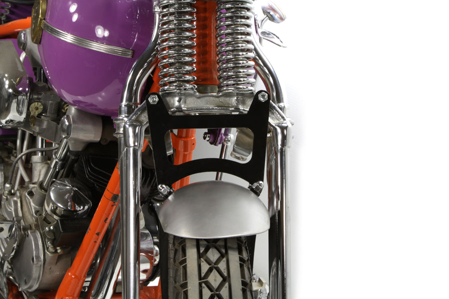 V-Twin Spring Fork Fender Kit for Harley Davidson FL and W Models