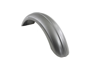 Wyatt Gatling Rear Fender Round Profile - Raw Steel Construction for Custom Motorcycle Fitment
