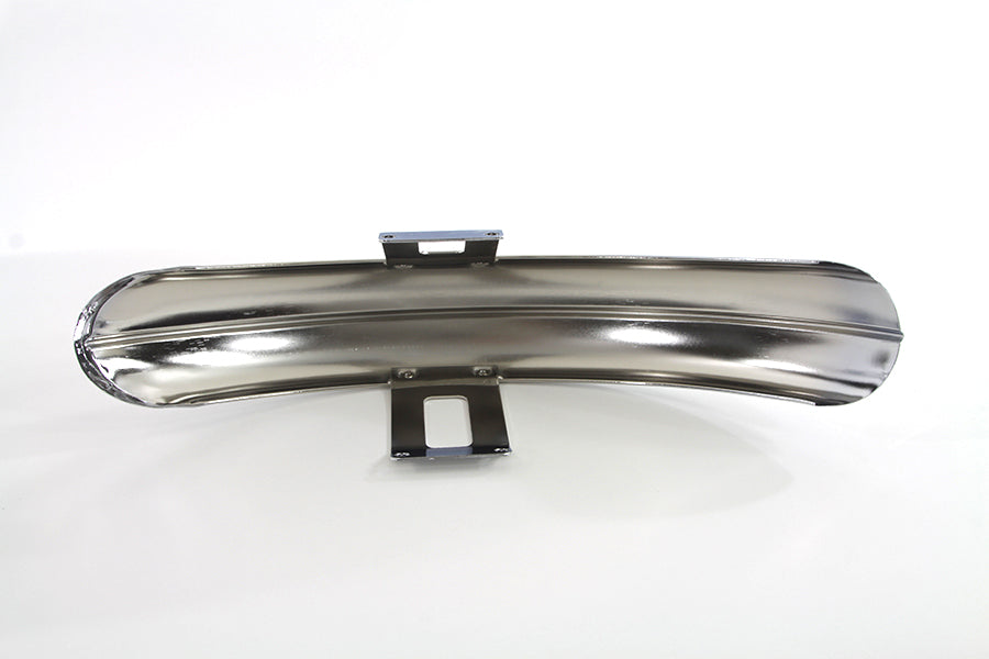 Wyatt Gatling Chrome Front Fender with Chrome Bracket for Harley Davidson FXW Series