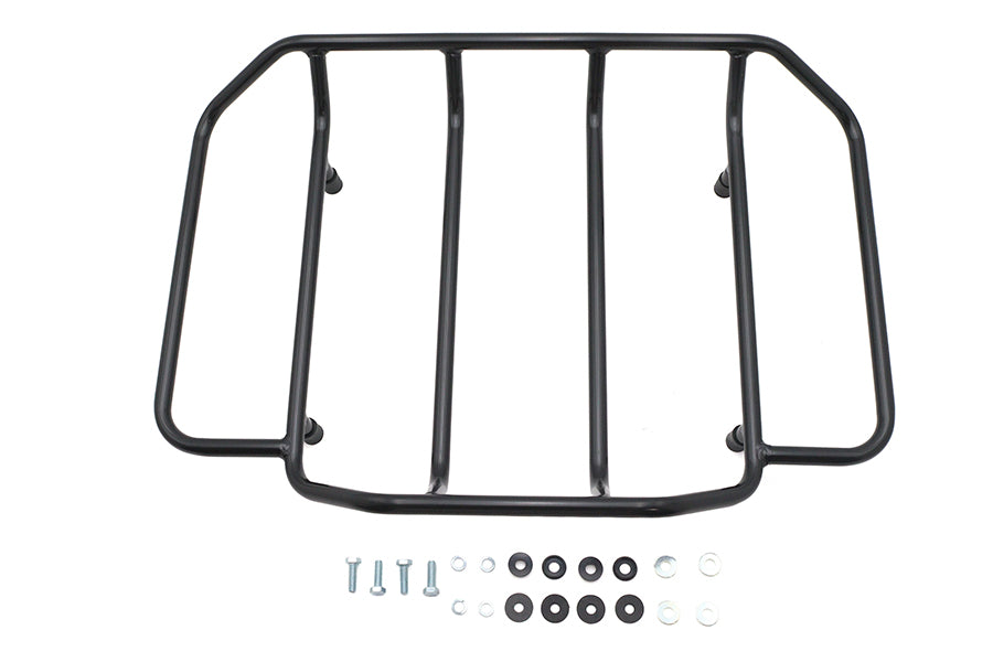 Wyatt Gatling Gloss Black Touring Luggage Rack (Part Number C77-0139GB)
