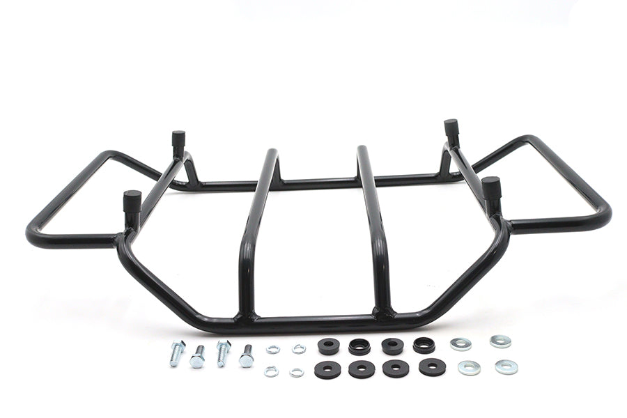 Wyatt Gatling Gloss Black Touring Luggage Rack (Part Number C77-0139GB)
