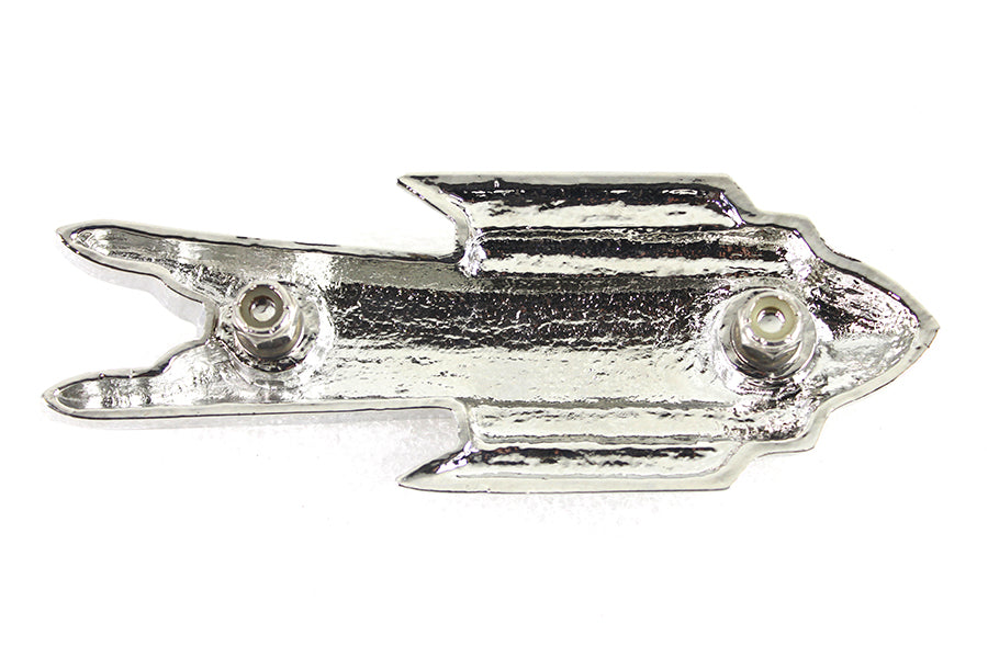 V-Twin Squashed Bird Fender Trim Chrome - Includes 2 Mount Studs for Front or Rear Fender