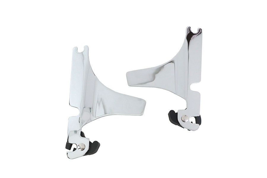 Wyatt Gatling Part 80143 Detachable Sissy Bar Side Plates for Harley Davidson FLSTC (2000-2009)