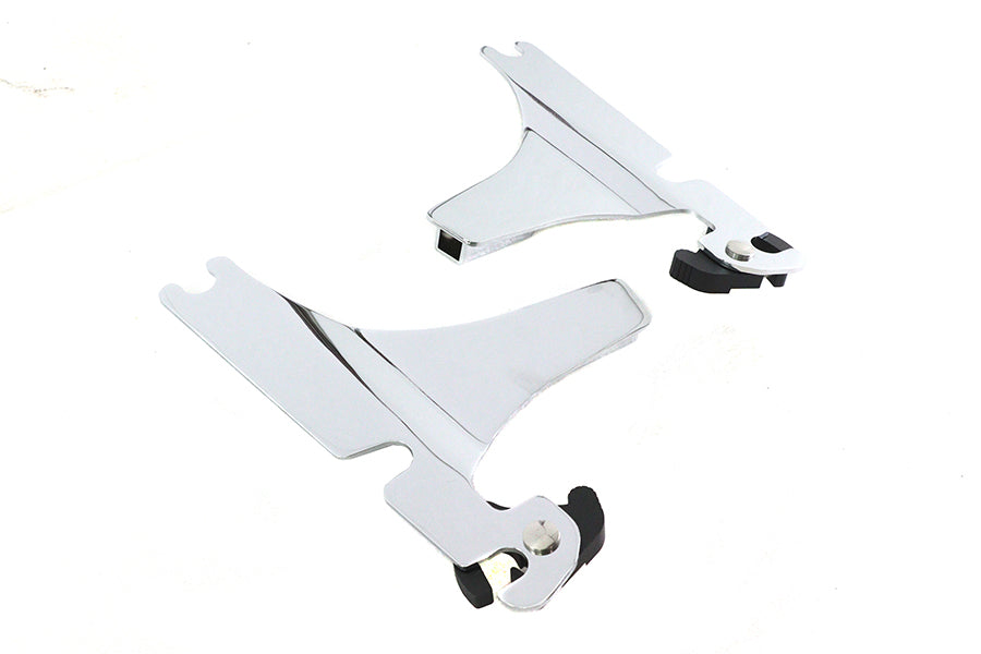 Wyatt Gatling Part 80143 Detachable Sissy Bar Side Plates for Harley Davidson FLSTC (2000-2009)