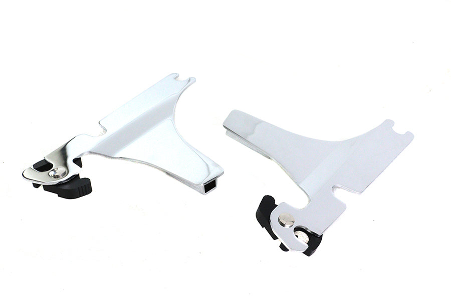 Wyatt Gatling Part 80143 Detachable Sissy Bar Side Plates for Harley Davidson FLSTC (2000-2009)