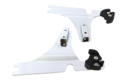 Wyatt Gatling Part 80143 Detachable Sissy Bar Side Plates for Harley Davidson FLSTC (2000-2009)