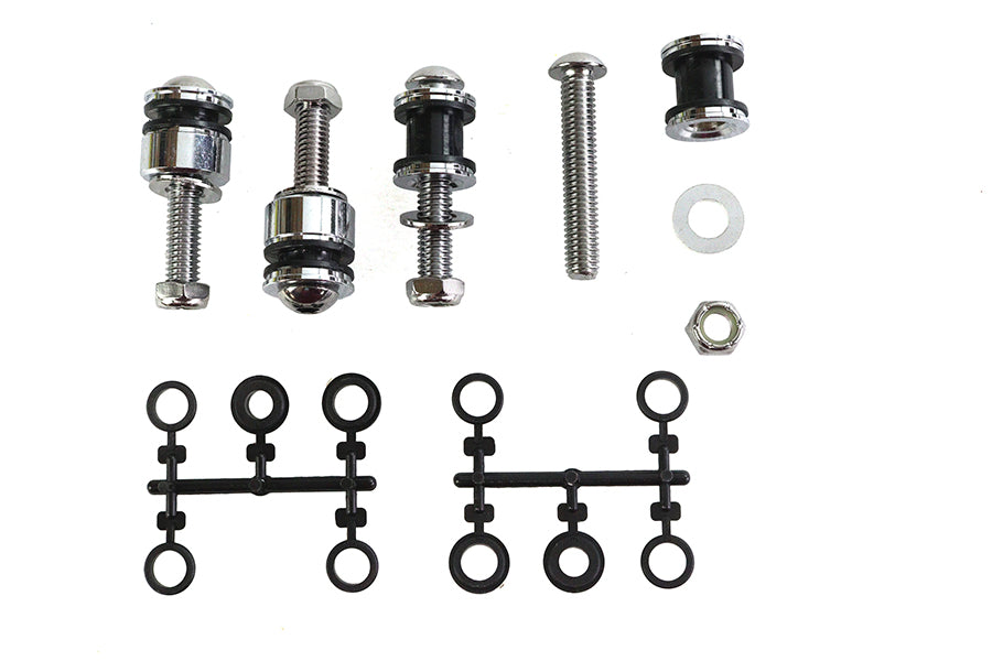 Wyatt Gatling Side Plate Docking Hardware Kit for Harley Davidson FXST (Part #80155)
