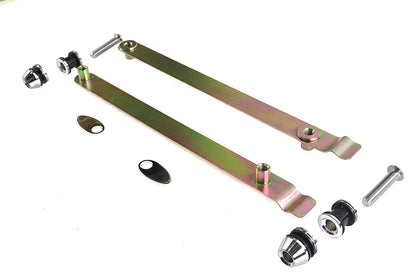 Wyatt Gatling Side Plate Docking Hardware Kit with Brackets for Harley Davidson FXD (2006-2015)