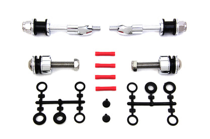 Wyatt Gatling Side Plate Docking Hardware Kit for Harley Davidson FXDX and FXDL Models