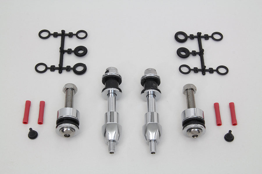 Wyatt Gatling Side Plate Docking Hardware Kit for Harley Davidson FXDX and FXDL Models