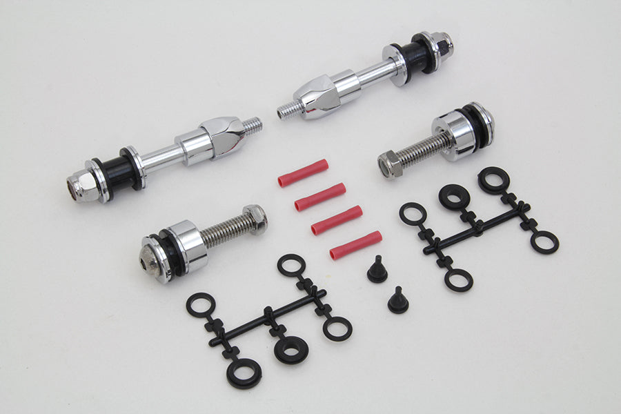 Wyatt Gatling Side Plate Docking Hardware Kit for Harley Davidson FXDX and FXDL Models