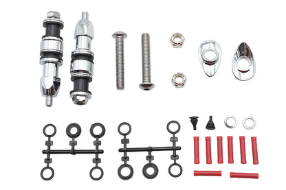 Wyatt Gatling Part Number 80161 Side Plate Docking Hardware Kit for Harley Davidson FXDWG Models