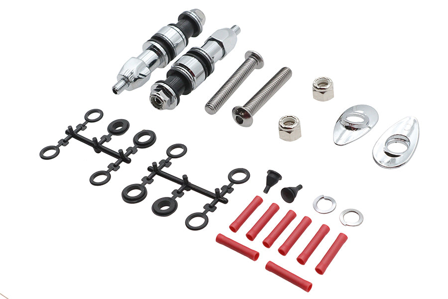 Wyatt Gatling Part Number 80161 Side Plate Docking Hardware Kit for Harley Davidson FXDWG Models