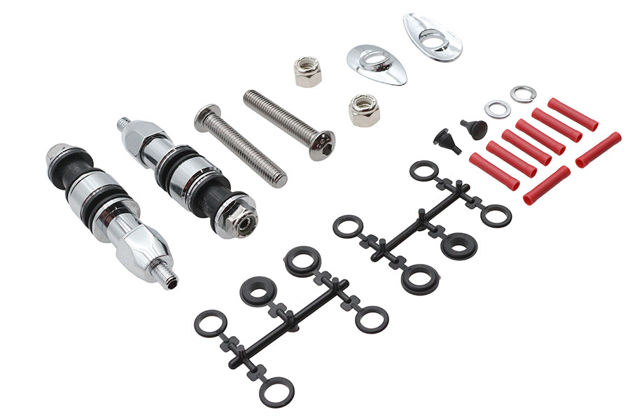 Wyatt Gatling Part Number 80161 Side Plate Docking Hardware Kit for Harley Davidson FXDWG Models