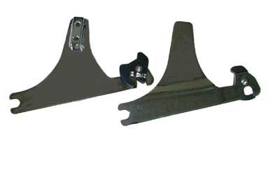 Wyatt Gatling Sissy Bar Detachable Side Plates for Harley Davidson FXST (1984-1993)