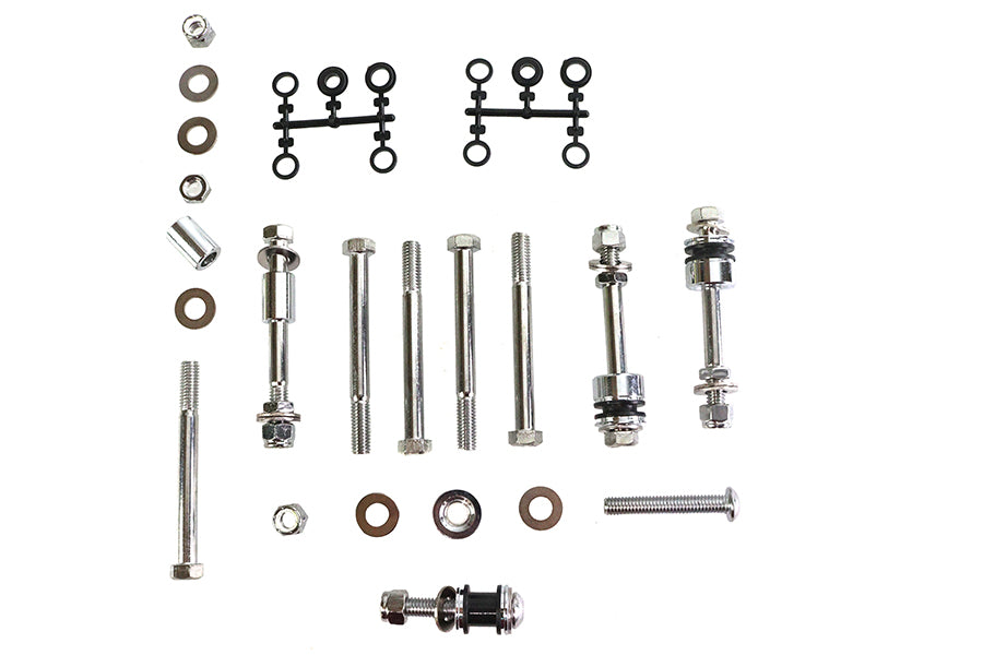 Wyatt Gatling Side Plate Docking Hardware Kit for Harley Davidson FXSTS 1984-1993