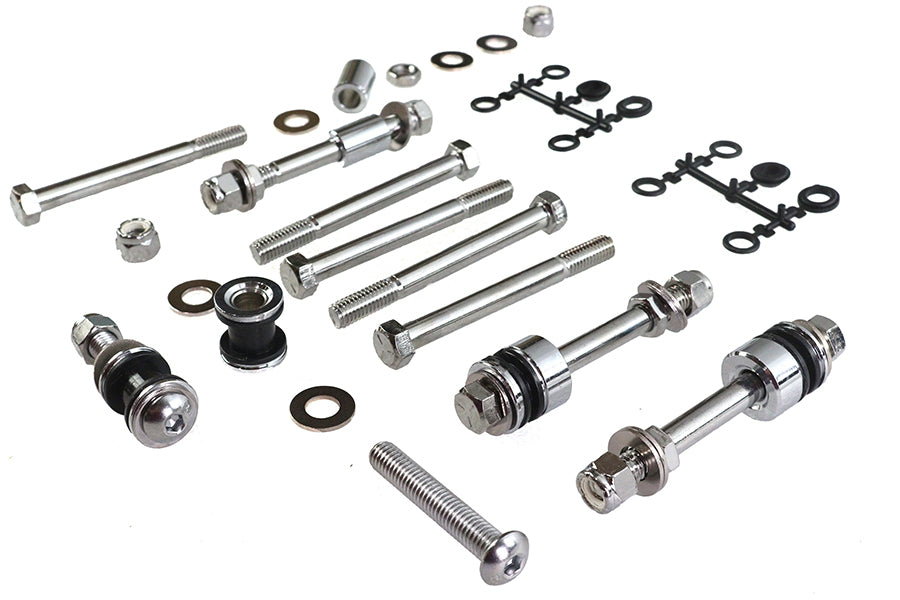 Wyatt Gatling Side Plate Docking Hardware Kit for Harley Davidson FXSTS 1984-1993