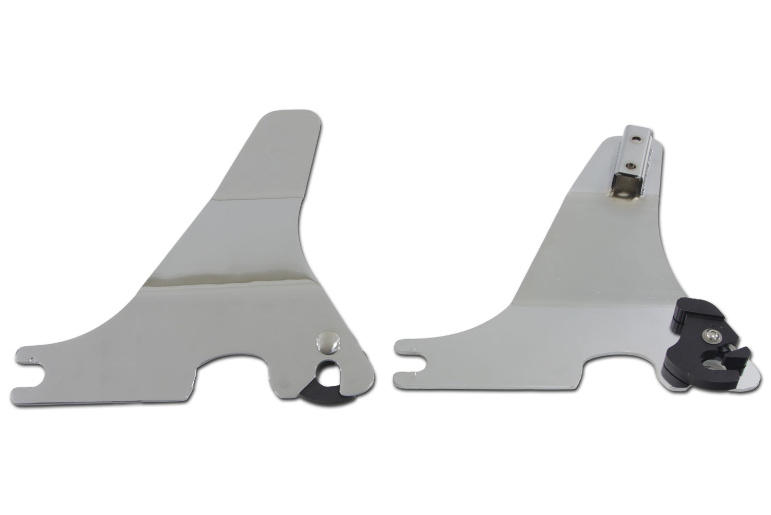 Wyatt Gatling Sissy Bar Detachable Side Plates for Harley Davidson XL models