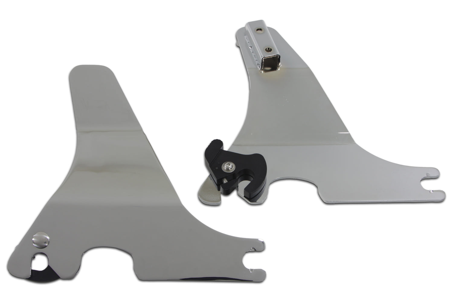 Wyatt Gatling Sissy Bar Detachable Side Plates for Harley Davidson XL models