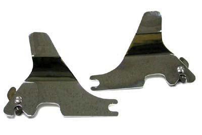 Wyatt Gatling Part 80147 Sissy Bar Detachable Side Plates for Harley Davidson XL (1994-2003)