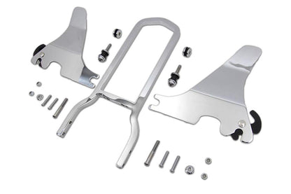 V-Twin 16 inch Detachable Sissy Bar Kit for Harley Davidson XL Models