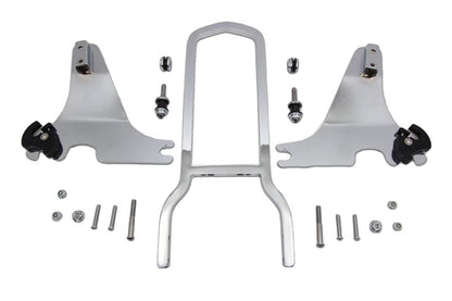 V-Twin 16 inch Detachable Sissy Bar Kit for Harley Davidson XL Models