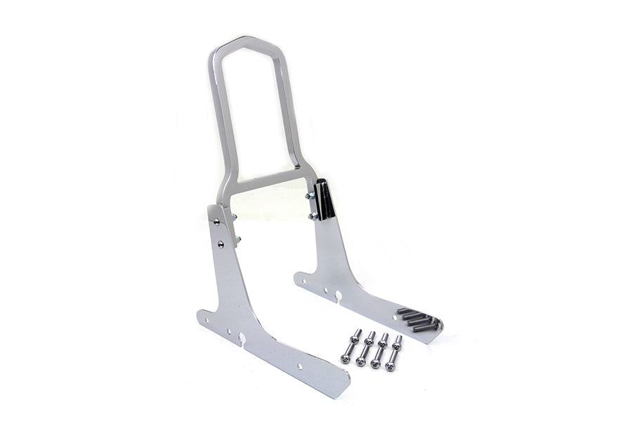 V-Twin 11 Inch Solid Sissy Bar Kit for Harley Davidson XL Models