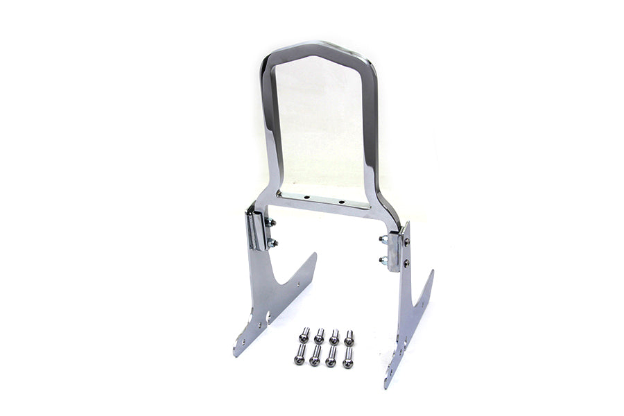 V-Twin 11 Inch Solid Sissy Bar Kit for Harley Davidson XL Models