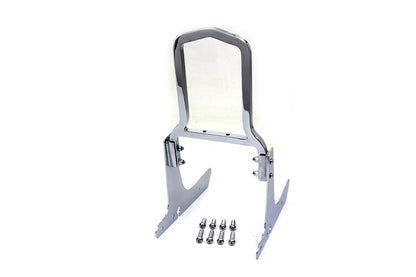 V-Twin 11 Inch Solid Sissy Bar Kit for Harley Davidson XL Models