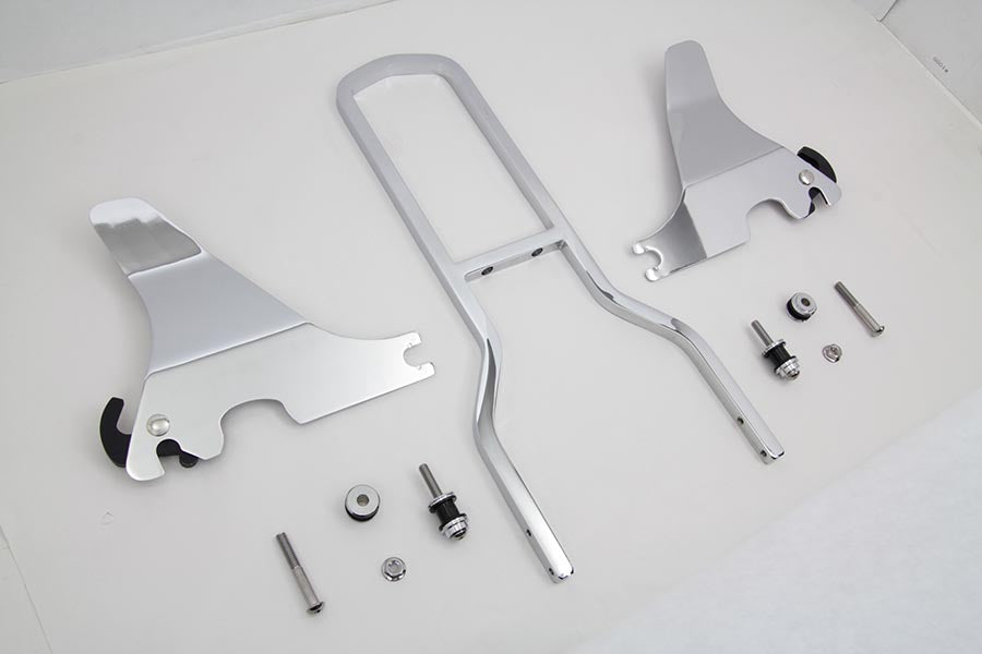 V-Twin 11 Inch Detachable Sissy Bar Kit for Harley Davidson XL Models